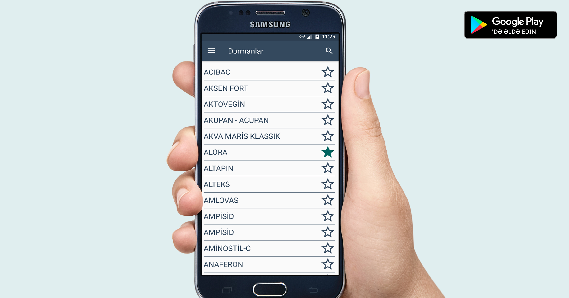 Dərmanlar (Android app)